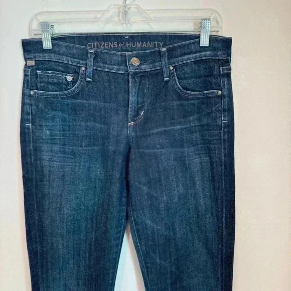 Citizens of Humanity AVA LOW RISE STRAIGHT Jeans size 27 - Picture 3 of 15